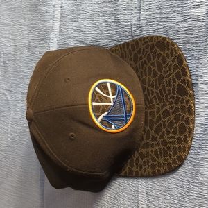 Golden State Warriors Mitchell & Ness Snap Back Hat in Black